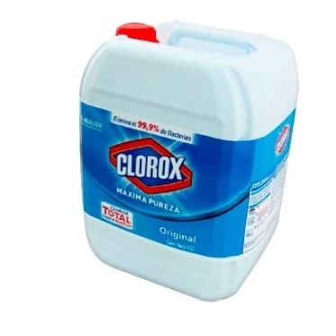 Galón de cloro de 10 lts.
