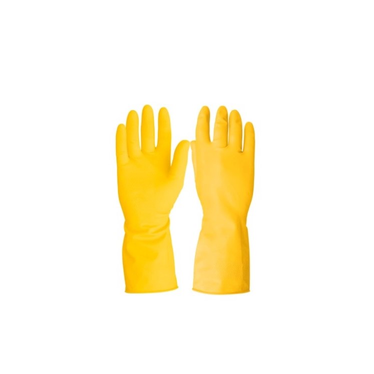 Par de guantes de hule