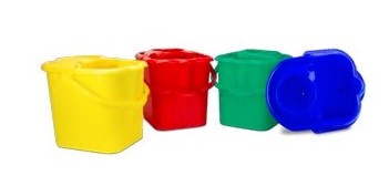 Cubeta sencilla con exprimidor